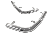 Nissan X-trail T30 2002-2007 гг. Задние угловые дуги AK003 (2 шт., нержавейка) фото 1