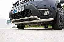 Передняя защита Vegas (60/42мм, нержавейка) фото 3