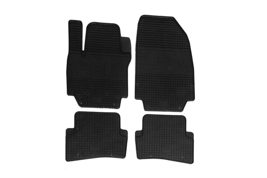 Renault Captur 2013-2019 гг. Резиновые коврики (4 шт, Polytep) Фото 1