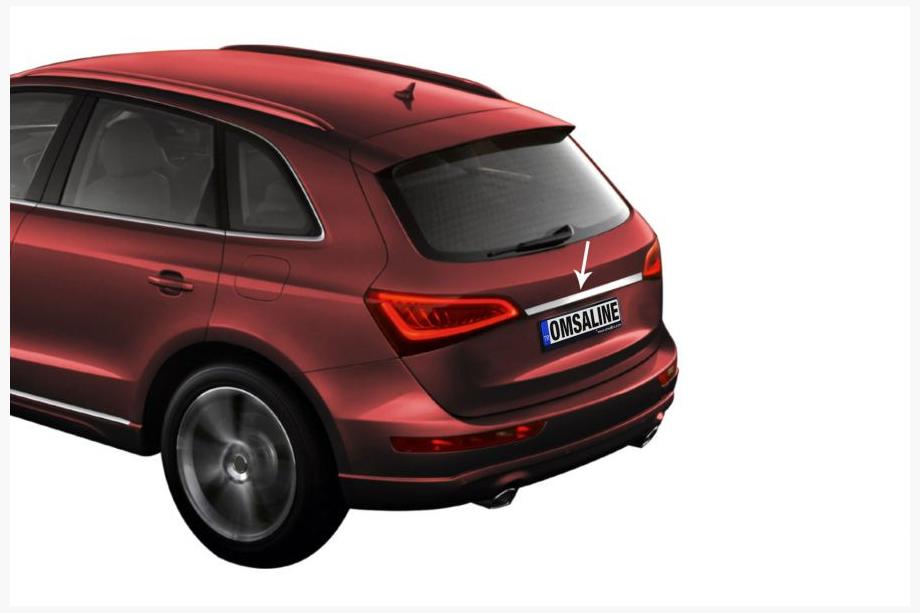 Хромированная накладка над номером (нержавейка) Image