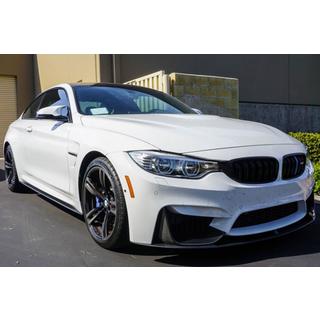 Боковые пороги OmsaLine (черные) BMW 4 серия F32/F33/F36 2012-2020 гг. фото 1