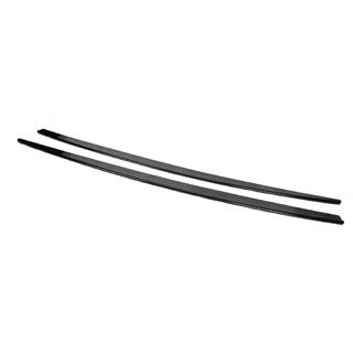 Боковые пороги OmsaLine (черные) BMW 4 серия F32/F33/F36 2012-2020 гг. фото 3