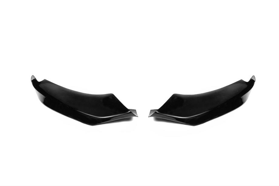 BMW 4 серия F32/F33/F36 2012-2020 гг. Накладка на передний бампер Flap для M-Sport, черная Фото 2