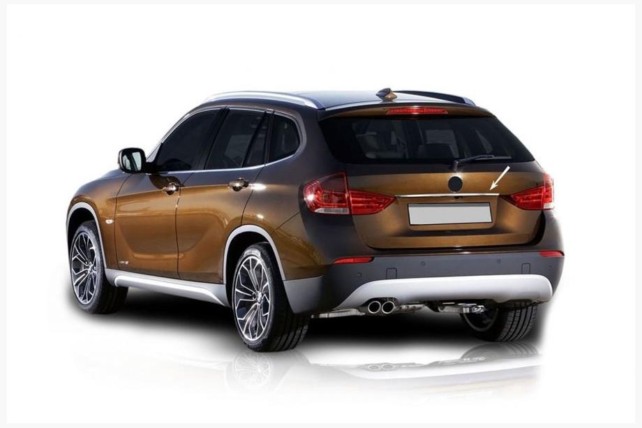 Накладка над номером (нержавейка) Image