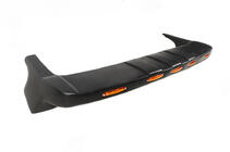 Козырек лобового стекла V1 (LED, черный мат) фото 4