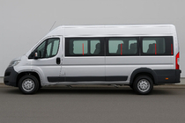 Fiat Ducato 2006-2025 гг. Комплект нижних молдингов стекол нержавейка фото 1