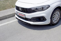 Fiat Tipo 2016- гг. Передняя накладка на бампер (2021+, грунт под покраску) фото 1