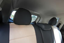 Nissan X-trail T32/Rogue 2014-2021 гг. Авточехлы ЭкоКожа+Ткань+Алькантара Antara A0013 (Полный Комплект) фото 3