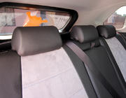 Toyota Rav 4 2019- гг. Авточехлы Эко-кожа+Ткань+Алькантара Antara A0010 (Полный комплект) фото 10