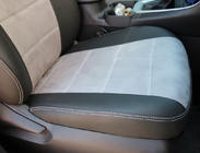 Toyota Rav 4 2019- гг. Авточехлы Эко-кожа+Ткань+Алькантара Antara A0010 (Полный комплект) фото 15