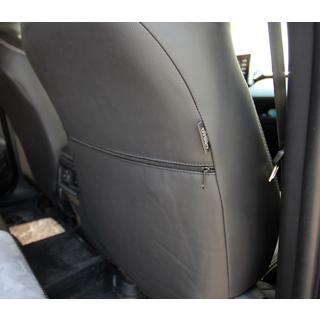 Авточехлы Эко-кожа+Ткань+Алькантара Antara A0010 (Полный комплект) Toyota Rav 4 2019- гг. фото 2