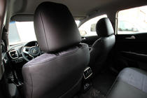 Kia Sportage 2021- гг. Авточехлы Эко-кожа+Ткань+Алькантара Antara A0010 (Полный комплект) фото 11