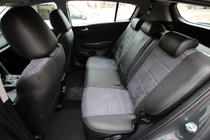 Kia Sportage 2021- гг. Авточехлы Эко-кожа+Ткань+Алькантара Antara A0010 (Полный комплект) фото 4