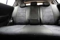 Kia Sportage 2021- гг. Авточехлы Эко-кожа+Ткань+Алькантара Antara A0010 (Полный комплект) фото 3