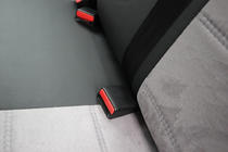 Citroen C-Elysee 2013-2022 гг. Авточехлы Эко-кожа+Ткань+Алькантара Antara A0010 (Полный комплект) фото 2