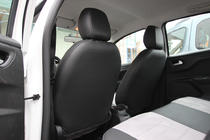 Citroen C-Elysee 2013-2022 гг. Авточехлы Эко-кожа+Ткань+Алькантара Antara A0010 (Полный комплект) фото 15