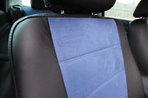 Volkswagen Passat B5 1997-2005 гг. Авточехлы ЭкоКожа+Ткань+Алькантара Antara A006 (Полный Комплект) фото 3