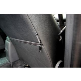 Авточехлы ЭкоКожа+Ткань+Алькантара Antara A006 (Полный Комплект) Volkswagen Passat B5 1997-2005 гг. фото 2