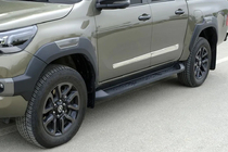 Nissan Navara/NP300 2016- гг. Молдинги на двери Нержавеющая сталь (4 шт) фото 4