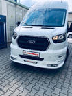 Ford Transit 2014- гг. Накладка на передний бампер ERA (2019+, грунт под покраску) фото 8