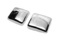 Opel Combo 2002-2012 гг. Накладки на Зеркала (2 шт, Пластик) фото 2