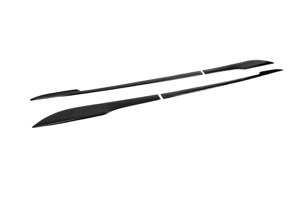Молдинги на двері (4 шт, чорні) для Honda Civic Sedan X 2016-2021 рр - фото 4