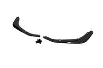 Honda Civic Sedan X 2016-2021 гг. Флапсы на передний бампер (2 шт, черные) фото 3