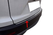 Накладка на задний бампер Нержавейка фото 1