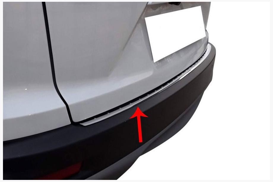 Накладка на задний бампер Нержавейка Image