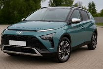 Hyundai Bayon 2021- гг. Накладки на Зеркала (2 шт., Нержавейка) фото 3