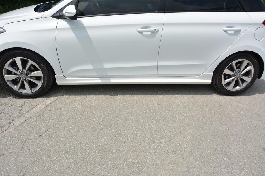 Hyundai I-20 2014-2020 гг. Пороги Meliset (грунтованные под покраску) Фото 2