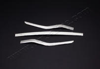 Hyundai I-20 2014-2020 гг. Накладка на кромку заднего бампера 2018-2020 нержавейка фото 2