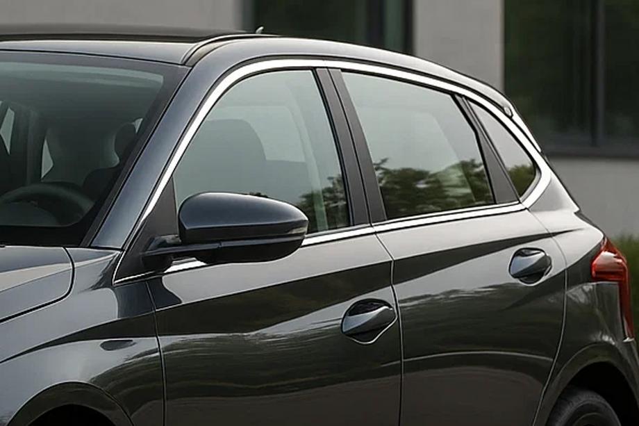 Hyundai I-20 2020- гг. Полный комплект молдингов на окна (14 шт., нержавейка) Фото 1