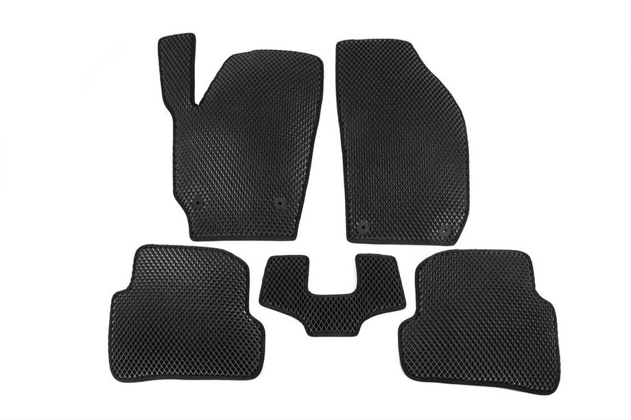Skoda Fabia 2007-2014 гг. Коврики EVA (черные) Image