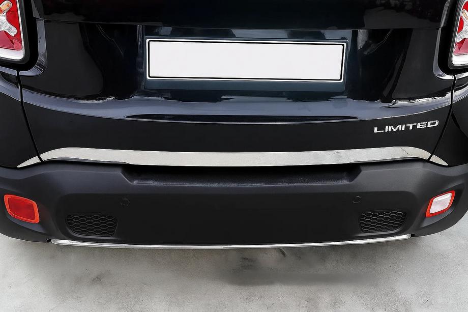 Накладка на багажник 2019 (3 шт, нерж сталь) Image