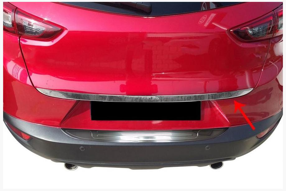 Mazda CX-3 2015- гг. Накладка на багажник нержавейка Image