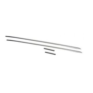 Молдинги на двери нержавейка (4 шт) Smart 2007-2014 гг. фото 3