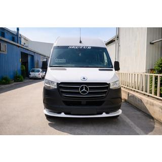 Нижняя накладка на передний бампер (грунт под покраску) фото 4