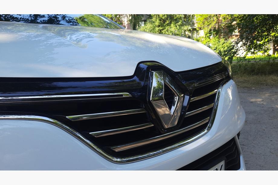 Renault Megane IV 2016-2025 гг. Накладки на решетку радиатора TIT-designs (4 шт, нержавейка) Image