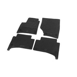 Резиновые коврики (Gumarny Zubri) Volkswagen Touareg 2002–2010 гг. фото 2
