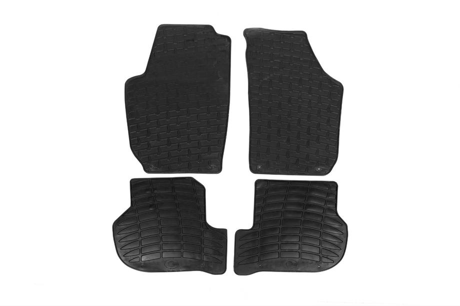 Skoda Roomster 2006-2015 гг. Резиновые Коврики V2 (Doma) Image