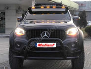 Mercedes X class 2017-2020 гг. Спойлер лобового стекла (V3, под покраску) фото 1