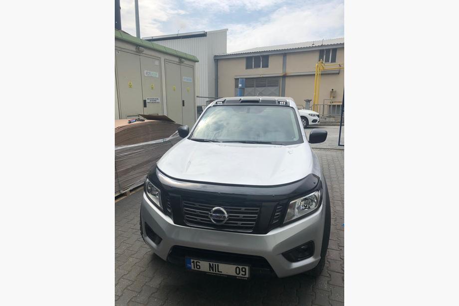 Nissan Navara/NP300 2016- гг. Козырек Лобового Стекла (Meliset LED V1) Фото 5