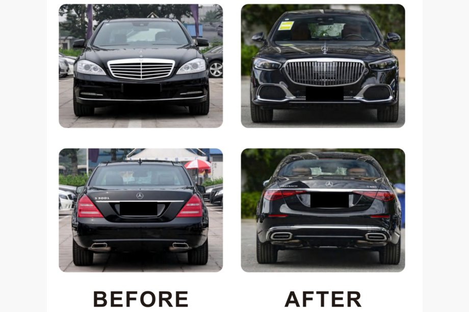 Mercedes S-class W221 2005-2013 гг. Комплект рестайлинга в W223 Maybach Фото 4