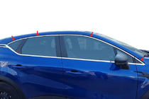 Верхние молдинги окон нержавейка (8 шт) фото 1 Верхние молдинги окон нержавейка (8 шт) фото 1