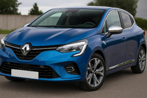 Renault Clio V 2019- гг. Накладки на Зеркала (2 шт, Нержавейка) фото 1