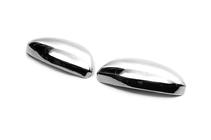 Renault Clio V 2019- гг. Накладки на Зеркала (2 шт, Нержавейка) фото 3