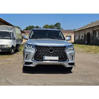 Комплект мини-рестайлинга с модели 2008-2015 на TRD Sport (бампер, фары) фото 3