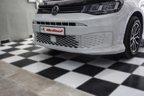 Накладка на передний бампер (под покраску) фото 1