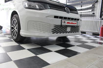 Накладка на передний бампер (под покраску) фото 3